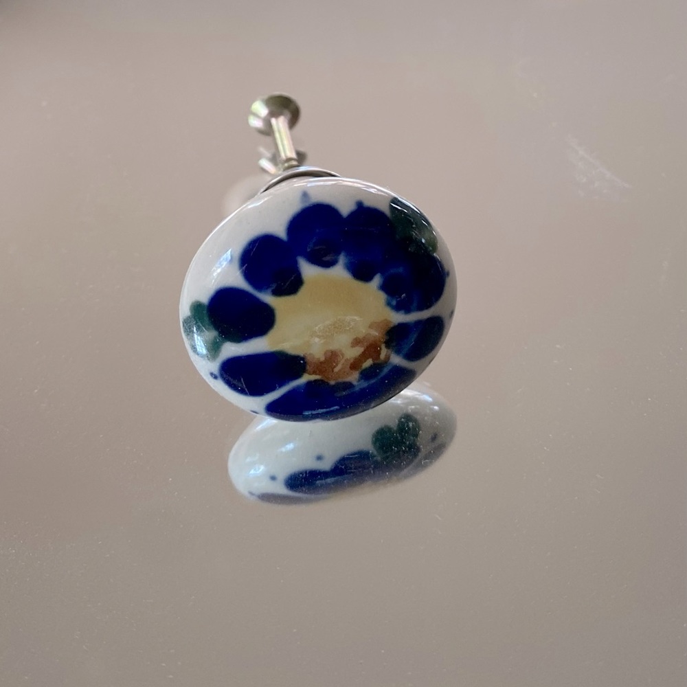 Polish Pottery Drawer Knob